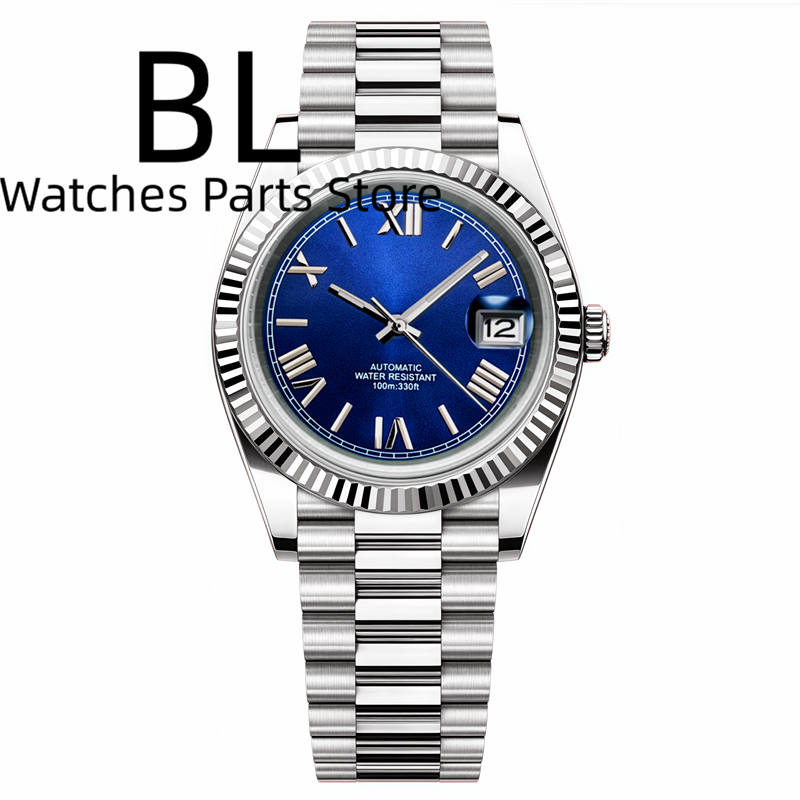 Rolex Watch Datejust - BLIGER 36mm39mm Roman Number Dial Mechanical