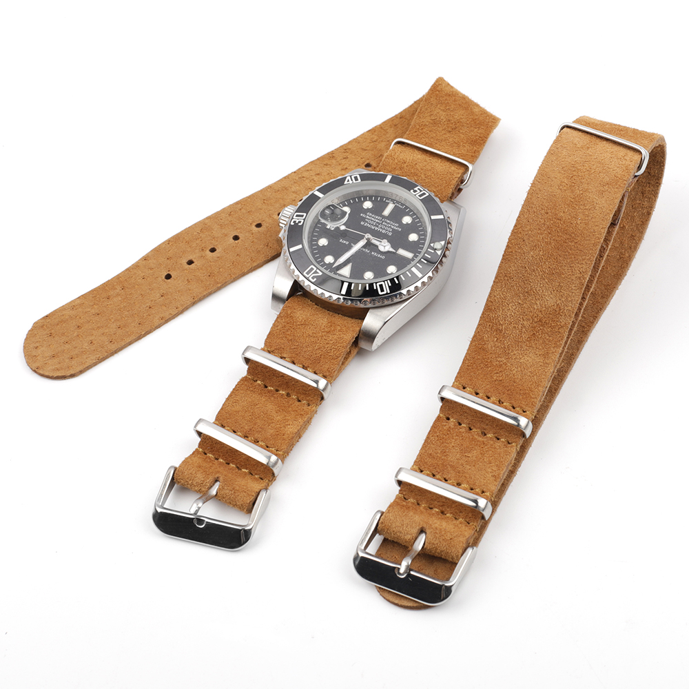 Suede Strap Watch - Da Lộn Dây Da Dây Đeo