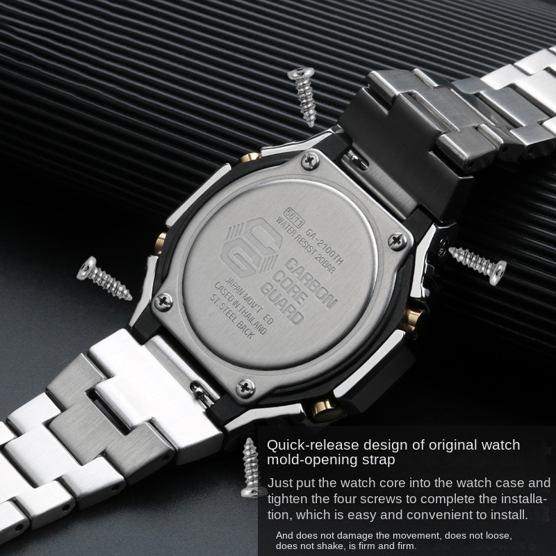 GA2100 metal strap for G-SHOCK - đánh giá và giá Casio Watch G-Shock Ga-2100