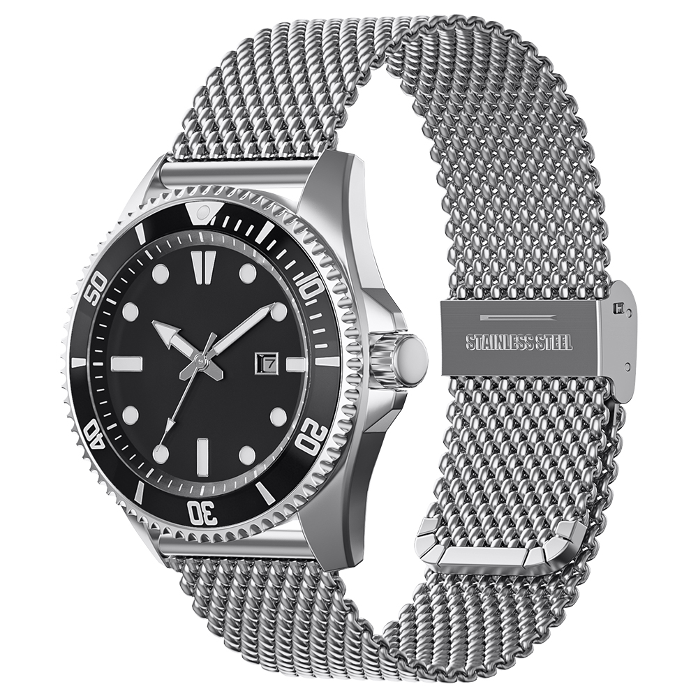 18mm 20mm 22mm 24mm Bands Univ - đánh giá và giá Mesh Strap Metal
