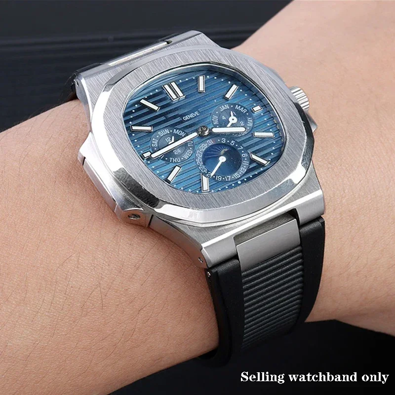 Silicone Watch Strap For Patek - đánh giá và giá Patek Philippe Watch Nautilus