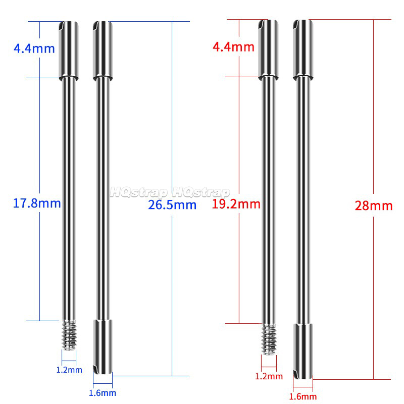 2pcs Stainless Steel Screw Pin - đánh giá và giá Audemars Piguet Watch Royal Oak