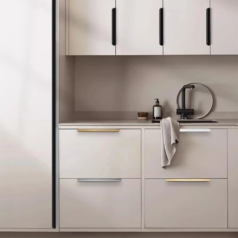 Hidden Aluminum Cabinet Pulls  - đánh giá và giá Curved Spring Bar