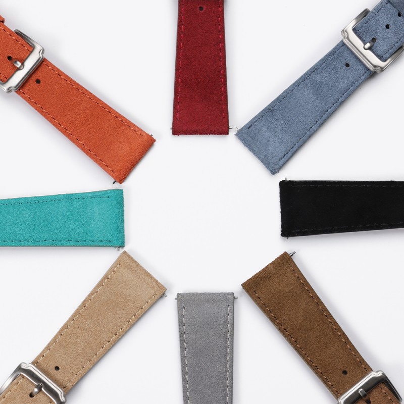Quick Release Suede Leather Wa - đánh giá và giá Suede Strap Watch