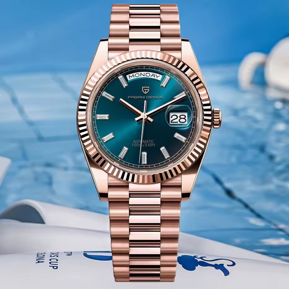 PAGANI DESIGN New Rose Gold Co - đánh giá và giá Rolex Watch Datejust