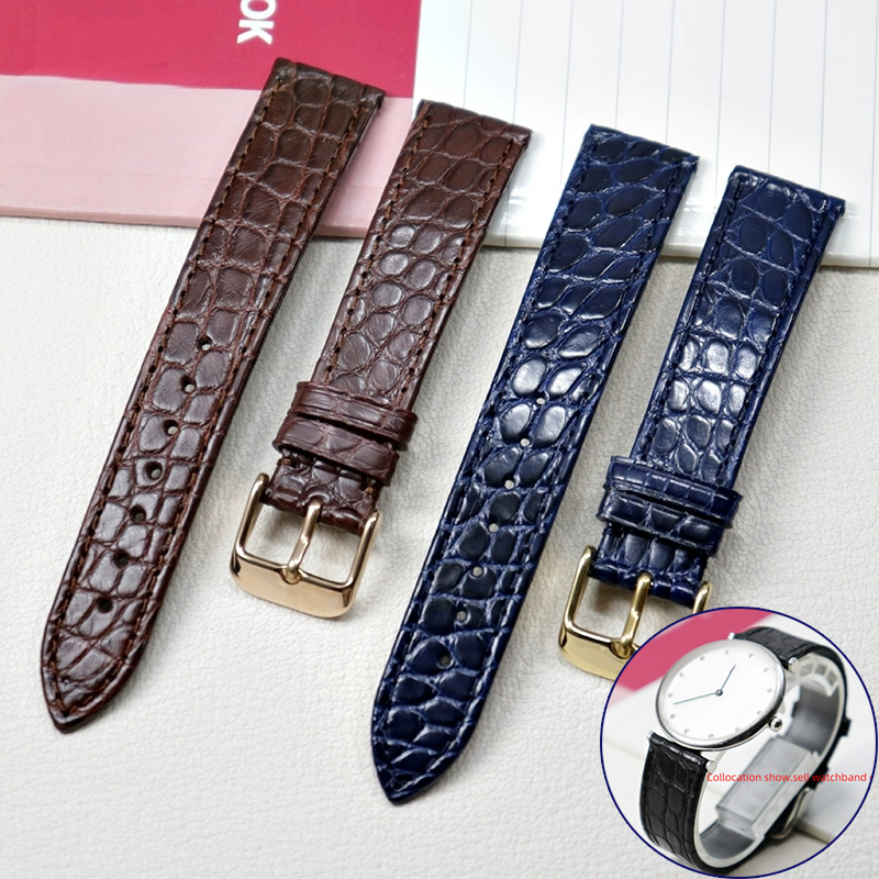 Thin crocodile Genuine leather - đánh giá và giá Cartier Watch Santos