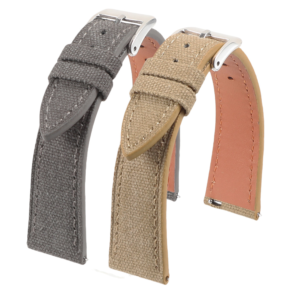 Handcrafted Slim Watch Strap 1 - đánh giá và giá Canvas Strap Watch