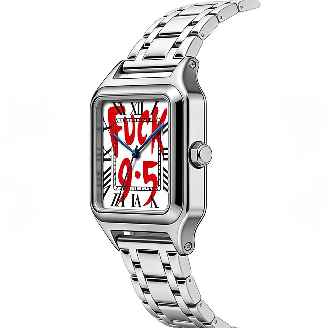 FUCK9.5 Stainless Steel Alloy  - đánh giá và giá Cartier Watch Santos