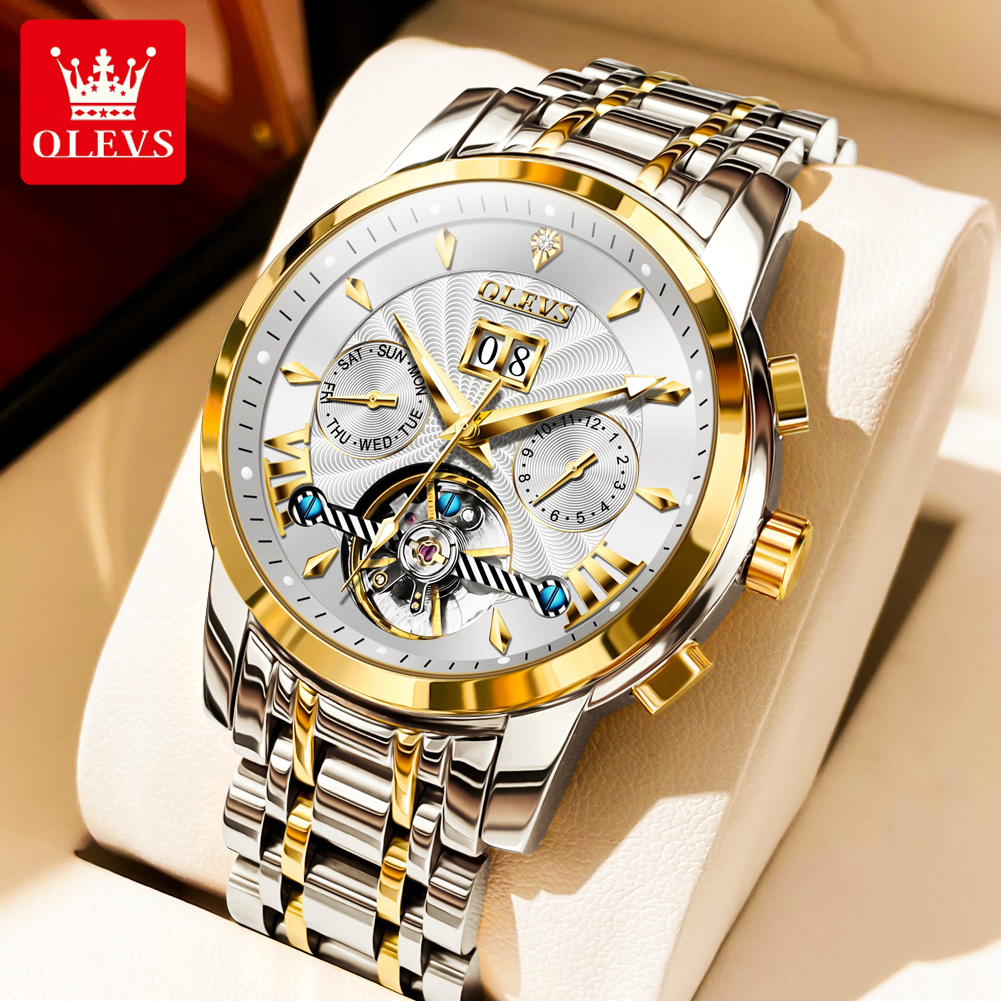 OLEVS 9965 Mens Watch Classic  - đánh giá và giá Rolex Watch Datejust