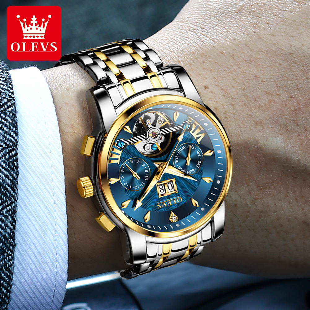 OLEVS 9965 Mens Watch Classic  - đánh giá và giá Rolex Watch Datejust