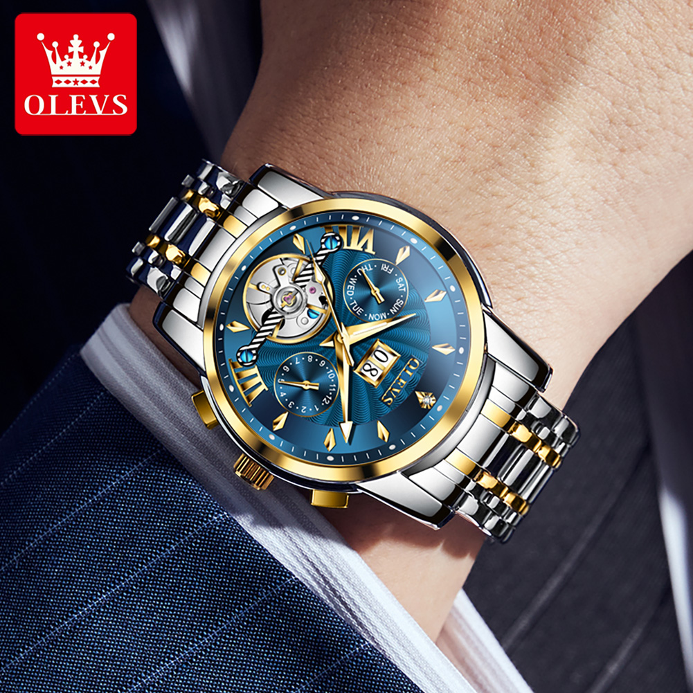 OLEVS 9965 Mens Watch Classic  - đánh giá và giá Rolex Watch Datejust