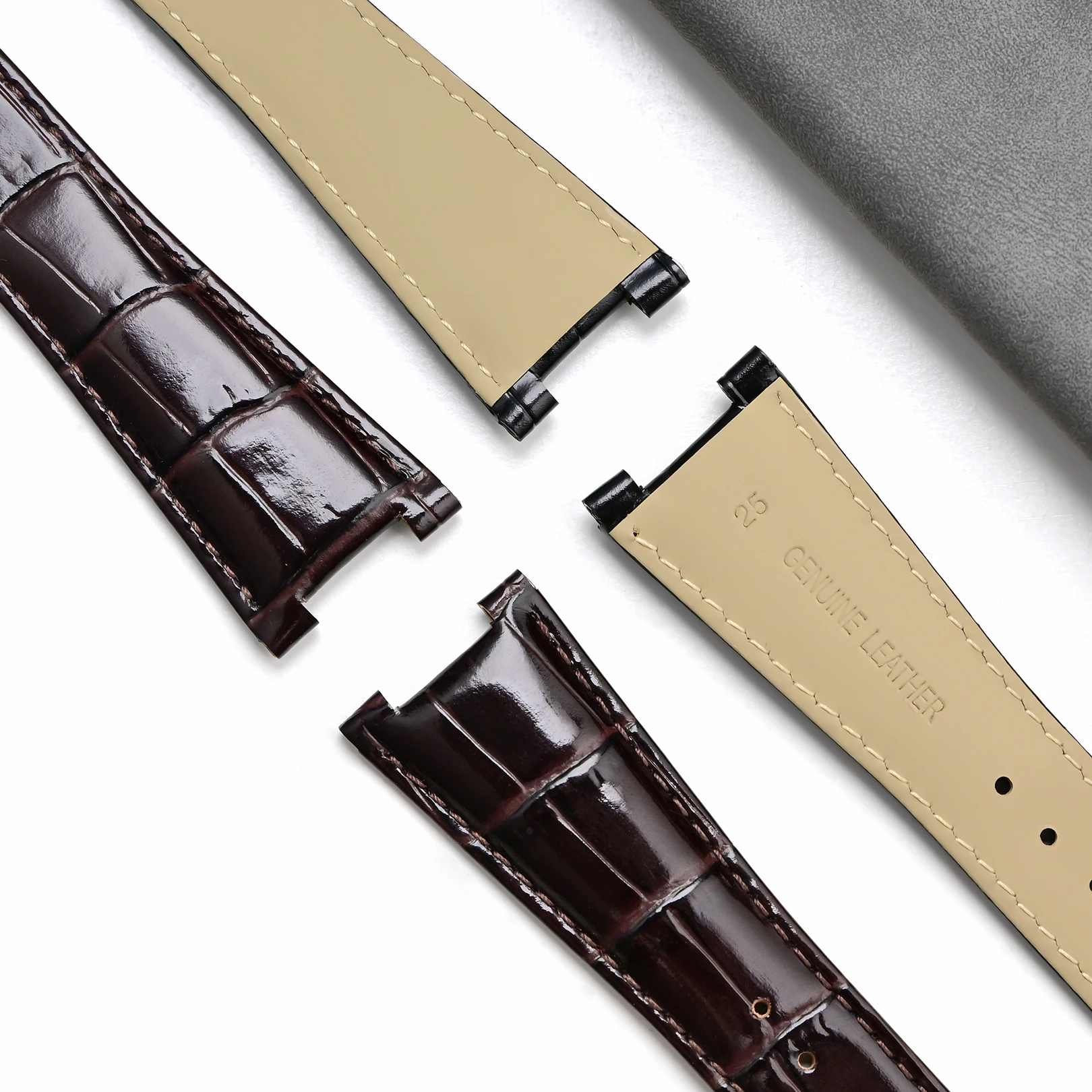 Concave End Strap for 13*25mm  - đánh giá và giá Omega Watch Constellation