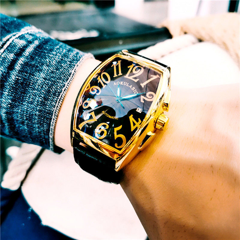 Luxurious Men's Mechanical Wat - đánh giá và giá Cartier Watch Santos