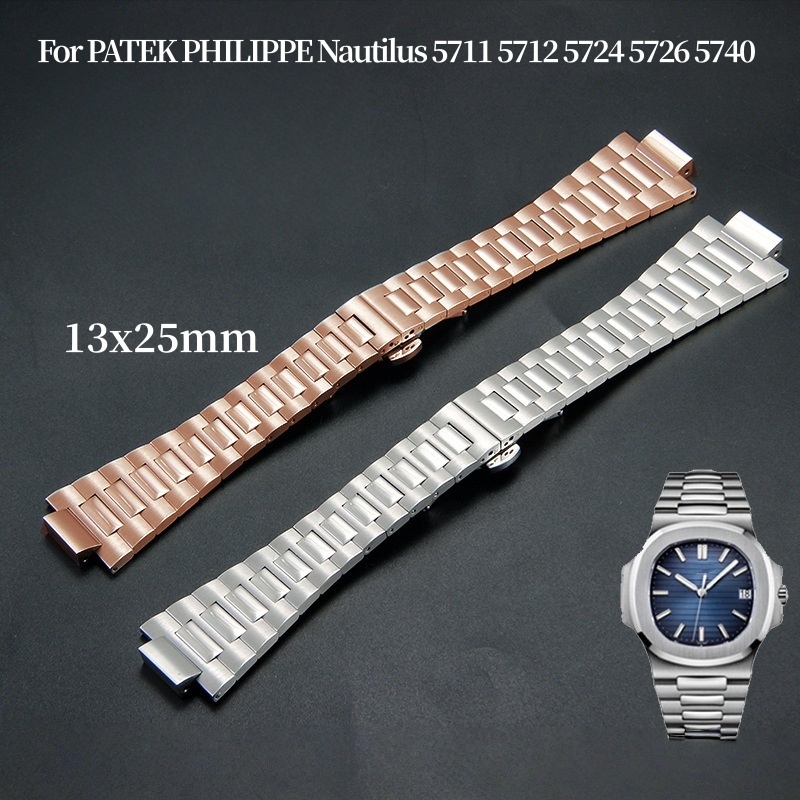 25x13mm Convex Interface Foldi - đánh giá và giá Patek Philippe Watch Nautilus