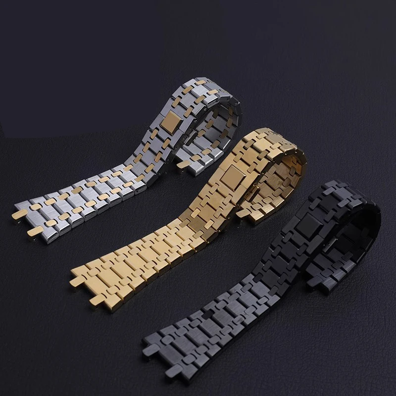 Watchband 21mm 26mm Men Women  - đánh giá và giá Audemars Piguet Watch Royal Oak